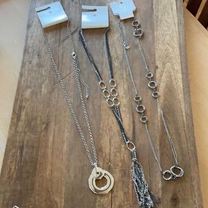 3 Charming Charlie Necklaces